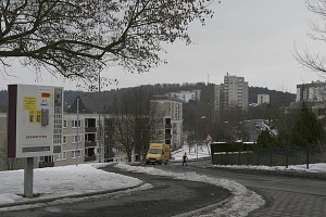 Zigaretten und Postzustellung, Leben in der Stadt braucht mehr. Sternbald-Foto Hartwig Bambey