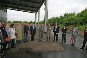 Großer Bahnhof zur Inbetriebnahme der Biogasanlage