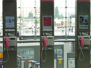 Telekommunikation im Hauptbahnhof Berlin