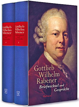 Buchvorstellung Gottlieb Wilhelm Rabener ‚Briefwechsel und Gespräche' mit ...