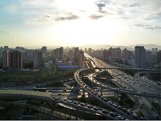 Straßen in Beijing