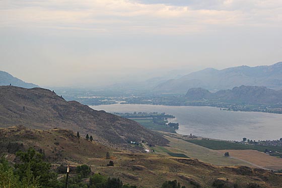 Blick auf Osoyoos Lake