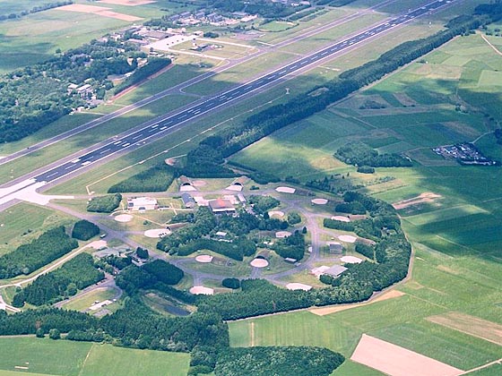 Der Fliegerhorst in Büchel in der Eifel. Foto Wikipedia