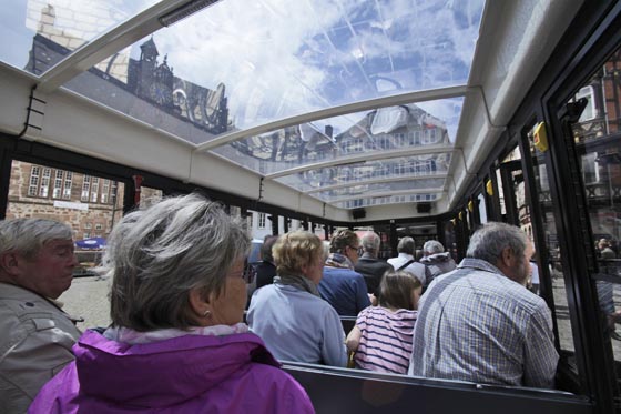 Rundfahrt mit Bimmelbahn