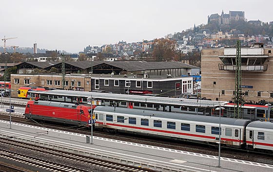 Bahnof Marburg Foto Juergen Lerch