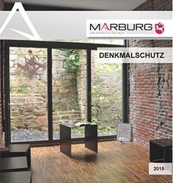 Cover Denkmalschutzbroschüre Marburg