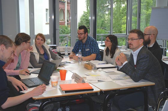 Austausch in Archivschule Marburg