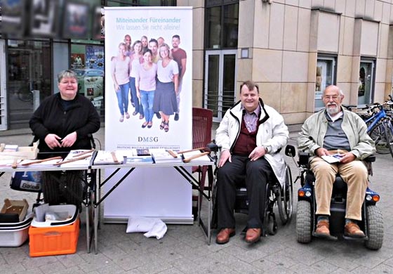 Infostand MS-Selbsthilfegruppe