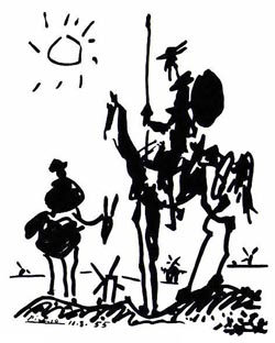 Pablo Picasso Don Quixote