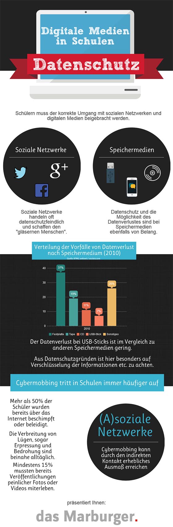 Infografik zu Digitalen Medien