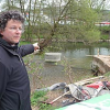 Drehbrücke über das Schwarze Wasser in der Uferstraße