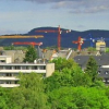 Baugruben, Baukräne und Bauboom