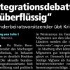 Stötzel kritisiert Äußerungen des Ausländerbeiratsvorsitzenden