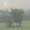 Morgennebel und wärmende Sonne