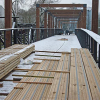 Wintereinbruch und Sonntagsarbeit