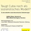 Diskussionsabend über sozialistisches Modell Cuba