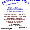 Jubiläumsfest der Kita-Zappel-Philipp mit Einweihung neuer Räume am 21. Mai