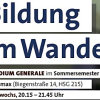 ‚Bildung im Wandel‘ Leitthema im Studium Generale  im Sommersemester 2012