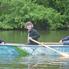 Stapellauf für Umweltboot