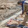 Unter der Oberfläche Spuren historischer Bebauung