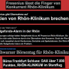 Geplatzer Klinikdeal von Fresenius bringt Kurssturz für Rhön-Aktien