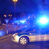 Fotoreportage Nächtlicher Schwertransport im weiten Bogen durch die Stadt