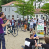 Fahrrad- und Skate Demo Marburg brachte radelnde Verkehrsdemonstration auf die Stadtautobahn
