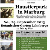 Familientag im Neuen Botanischen Garten – Initiative für Haustierpark