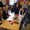 Schüler informieren über Ausbildungsgänge