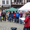 Aktiv für einen nachhaltig gedeckten Tisch – Erfolgreicher Aktionstag auf dem Marburger Marktplatz