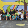 Wandgestaltung durch Kindereinrichtungen am Richtsberg