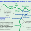 Lückenschluss bei der Kurhessenbahn – Bahnverkehr zwischen Korbach und Frankenberg ab September 2015