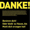 Plakataktion soll an Vernunft jedes Einzelnen in der Oberstadt appellieren