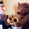 Handpuppenaufführung ‚blaue bühne‘: Der Bär geht spazieren