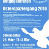 Osterspaziergang in Marburg am Montag