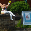 Nana in Willingshausen – Begegnung beim Internationalen Museumstag 2016 in Hesssen