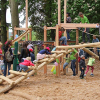 Kletterdschungel im Spielplatz am Portal Gisselberg für Kinder eröffnet