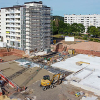 Fundamentplatte für Altenhilfezentrum St. Jakob am Richtsberg ist gegossen