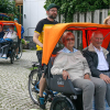 Aktionstag Marburg mit der Fahrrad-Rikscha entdecken