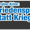 Demo für Waffenlieferungen in Marburg