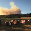 Feuerwehr bekämpfte über Nacht Waldbrand bei Cölbe-Schönstadt