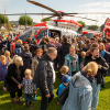 Der Rettungshubschrauber war Attraktion beim Marburger Blaulichttag