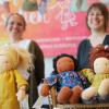 Strahlende Gesichter bei der Marburger Kreativ-Messe