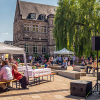 Auftaktveranstaltung zum Kaffee-Klatsch und Livemusik auf Firmaneiplatz