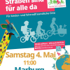 Kidical Mass am 4. Mai: Vom Blochmann-Platz durch die Stadt