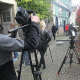 Zur Zivilcourage ermutigen – Filmteam dreht in der Marburger Altstadt