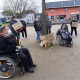 Mahnwache des Landesbehindertenrates Hessen für die in Potsdam 4 getöteten Menschen mit Behinderung