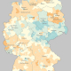 Corona verändert räumliche Bevölkerungsverteilung in Deutschland