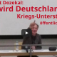 Vortrag in Marburg „Deutschland will den Krieg – warum eigentlich?“ auf YouTube