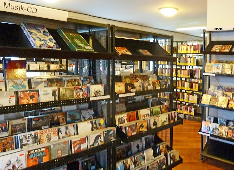 Musik-CDs in der StadtbÃ¼cherei Marburg
